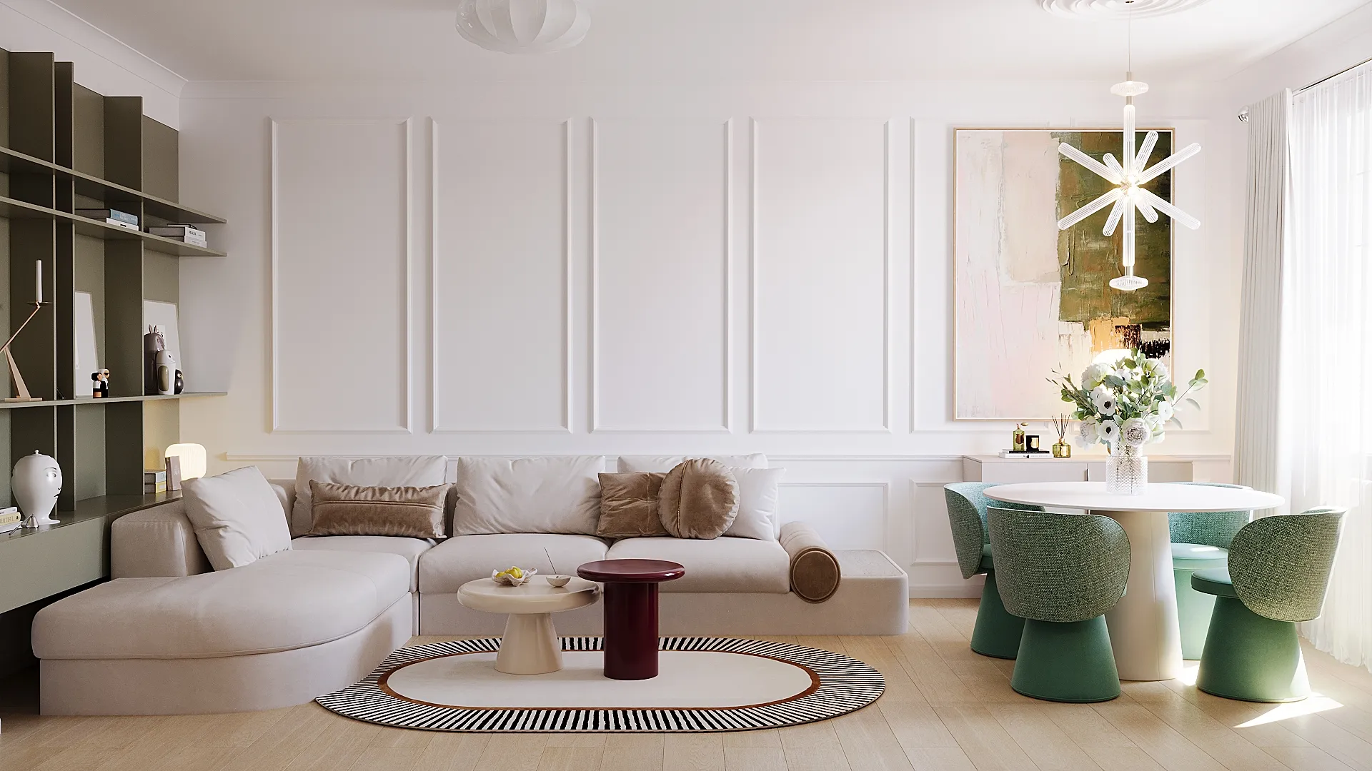 Proiect de design interior semnat Alexandra Avram