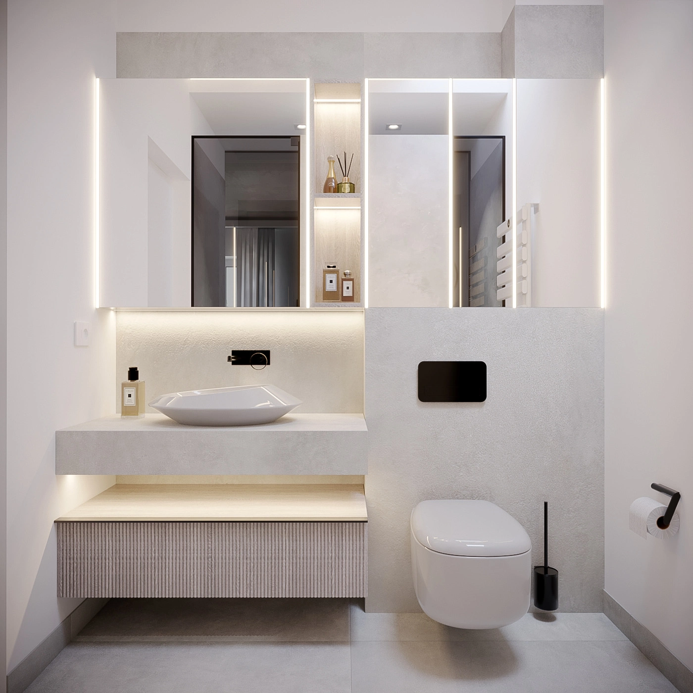 Interiorul proiectului Mediterranean Blue House, imaginea 9