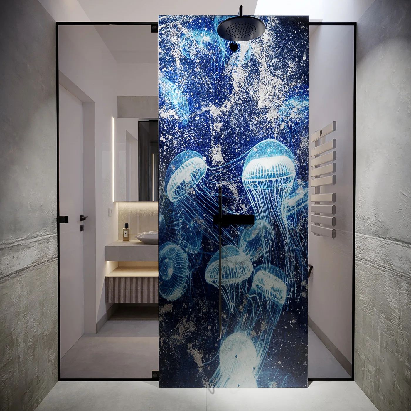 Interiorul proiectului Mediterranean Blue House, imaginea 12