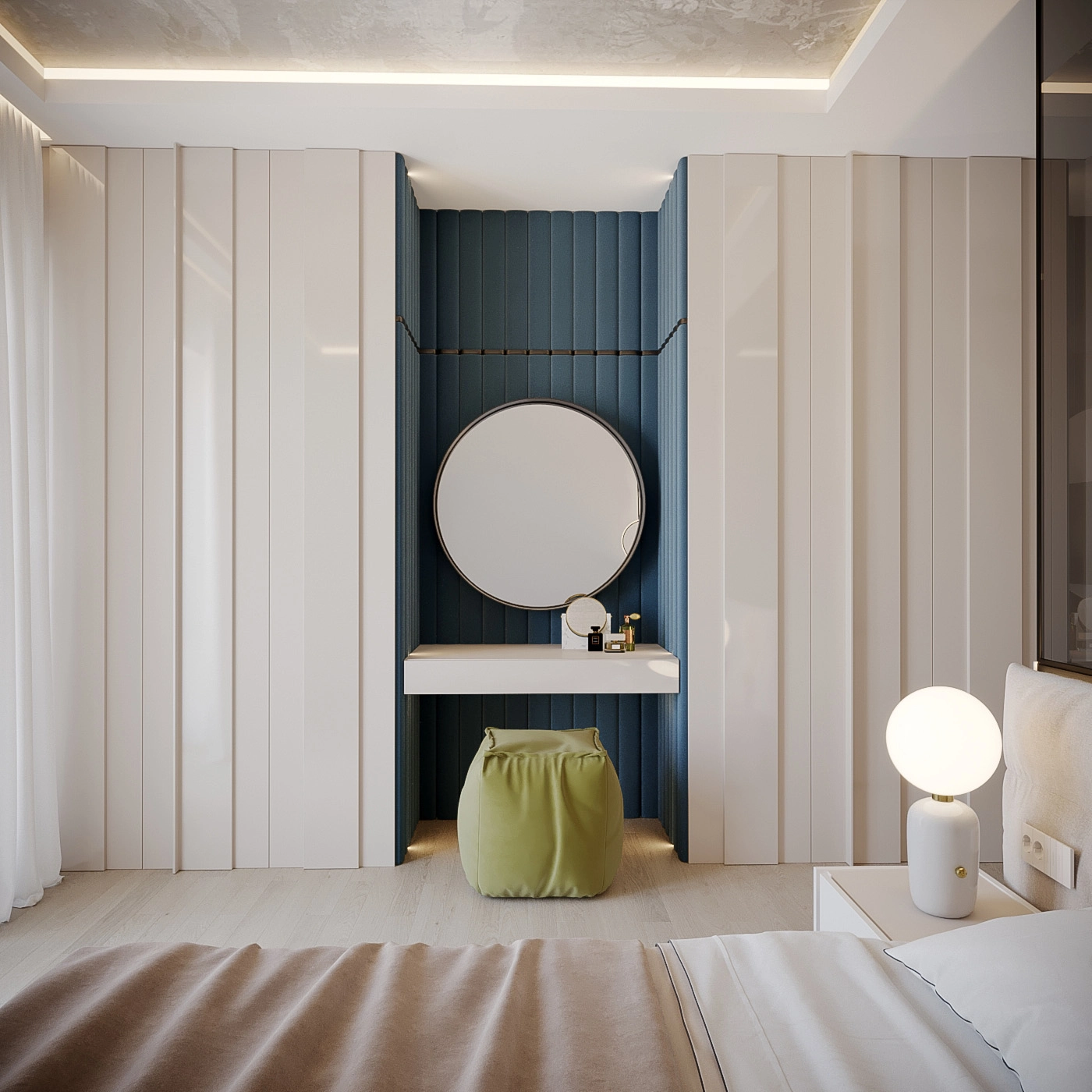 Interiorul proiectului Mediterranean Blue House, imaginea 14