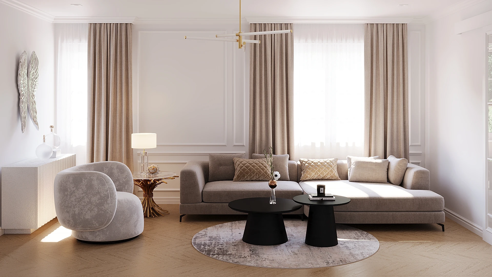 Interiorul proiectului Chantilly Lace House, imaginea 1