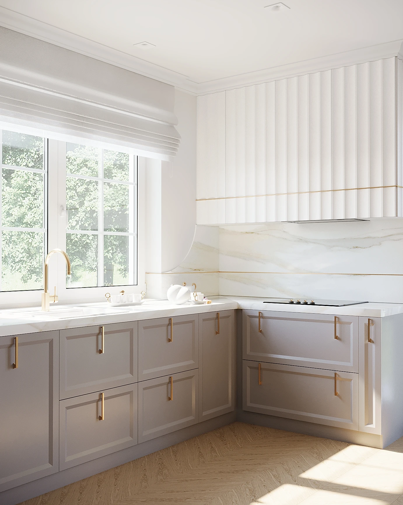 Interiorul proiectului Chantilly Lace House, imaginea 2