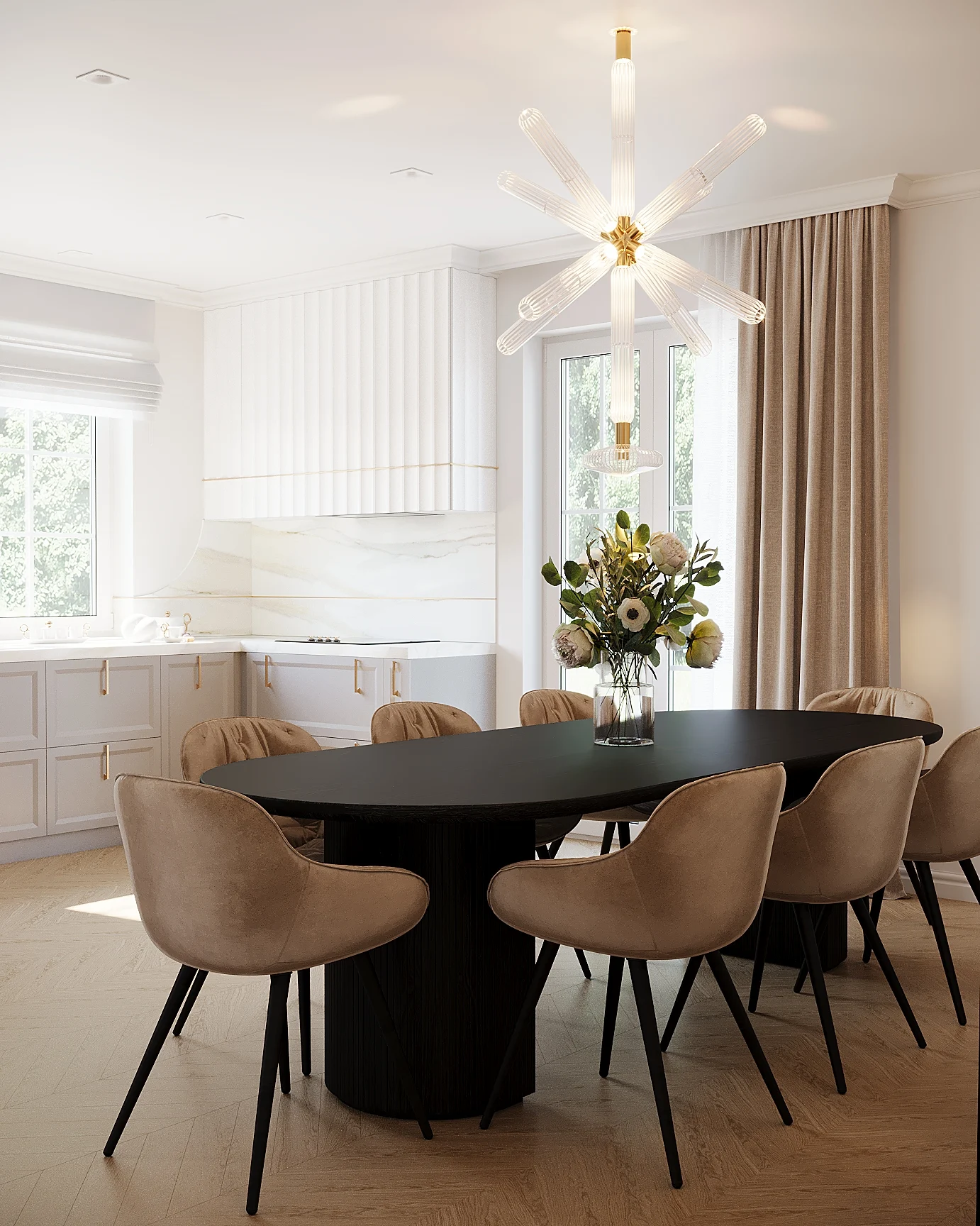 Interiorul proiectului Chantilly Lace House, imaginea 4