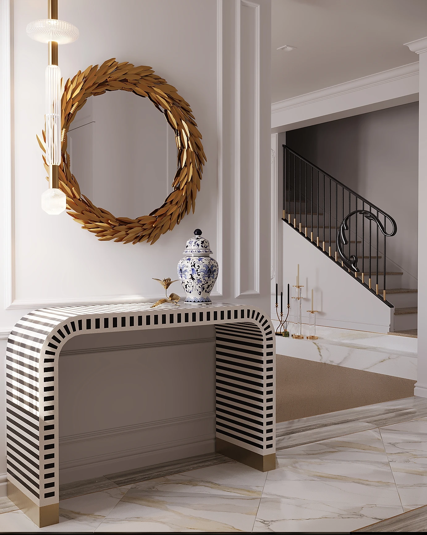 Interiorul proiectului Chantilly Lace House, imaginea 12