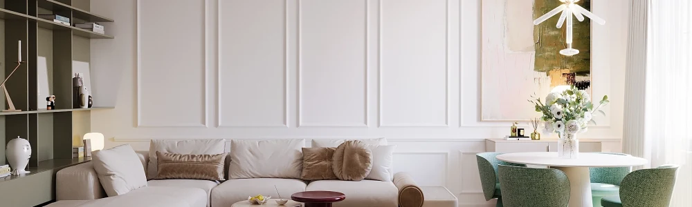 Les Fleurs proiect de design interior