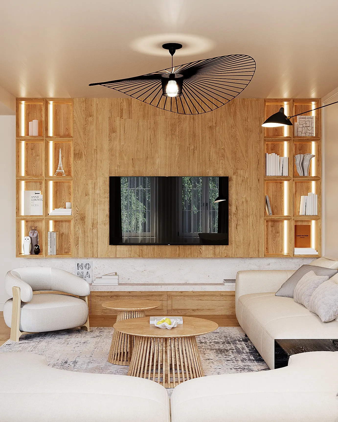 Honey Oak House interior, view 2