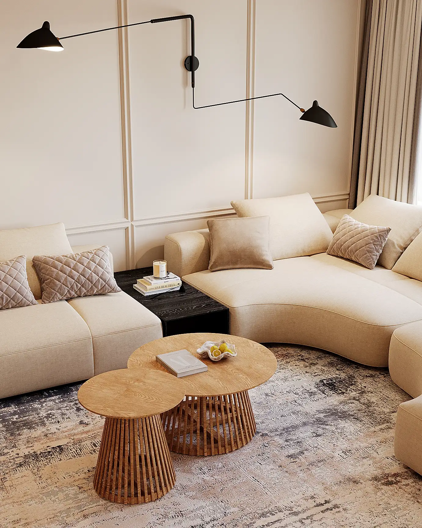 Honey Oak House interior, view 3