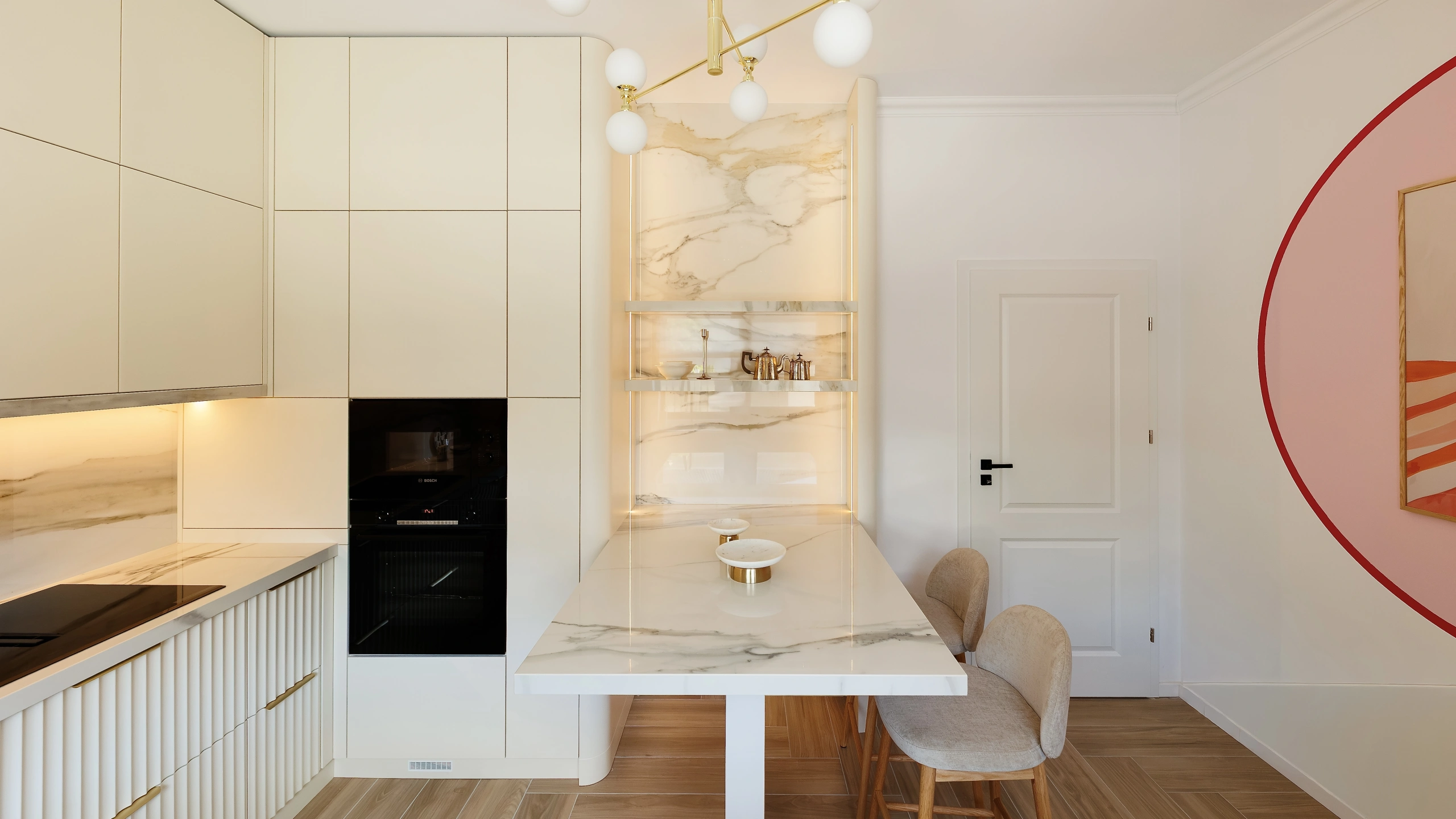 Interiorul proiectului Iconic Blush House, imaginea 15