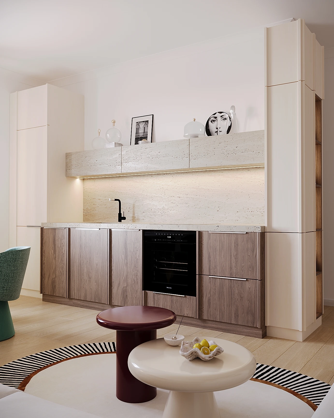 Interiorul proiectului Les Fleurs Apartment, imaginea 4