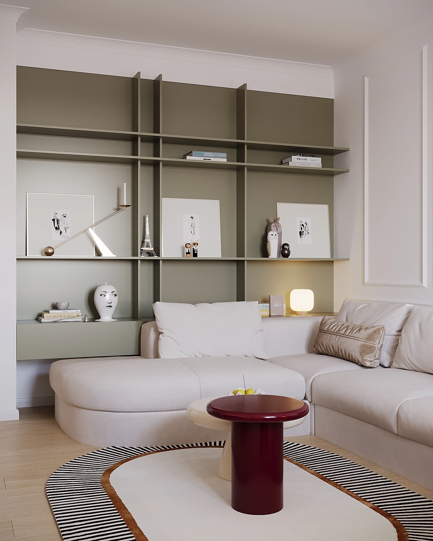 Interiorul proiectului Les Fleurs Apartment, imaginea 5