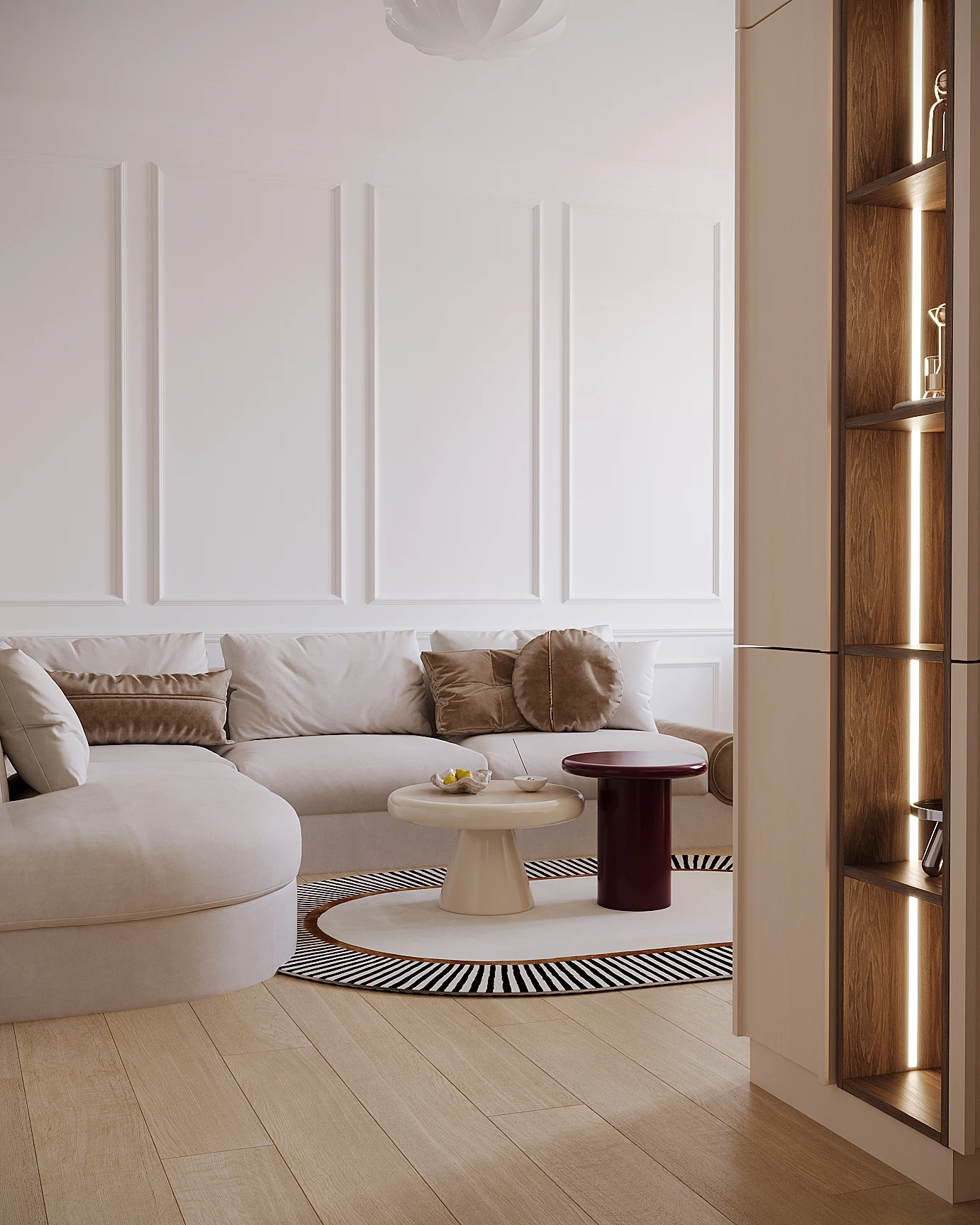 Interiorul proiectului Les Fleurs Apartment, imaginea 6