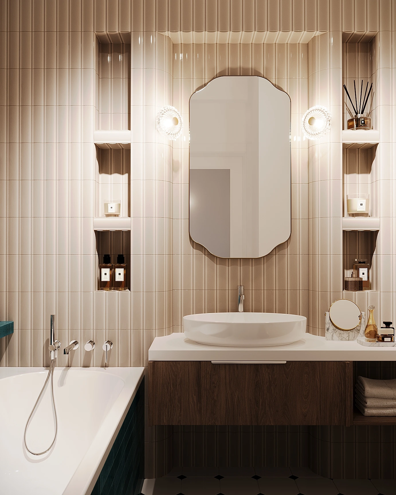 Interiorul proiectului Les Fleurs Apartment, imaginea 7