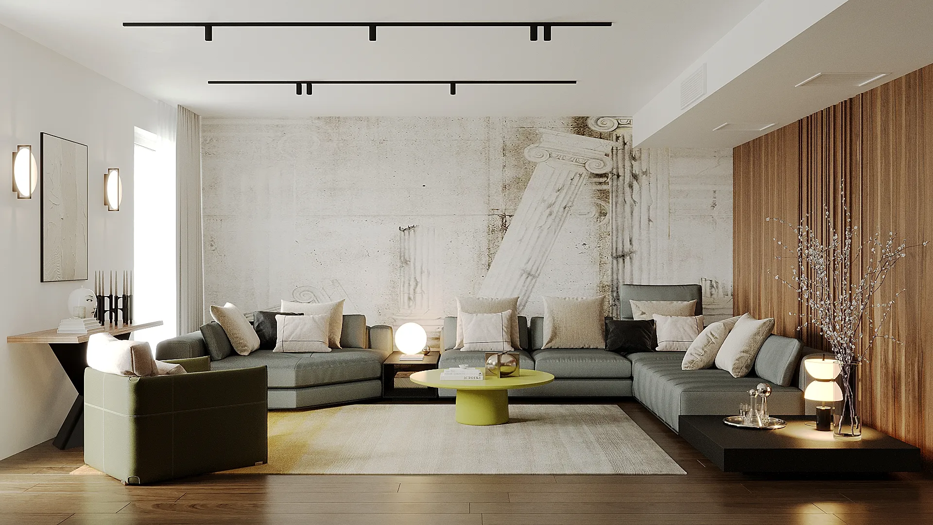 Interiorul proiectului Sunday at 4 PM Apartment, imaginea 1