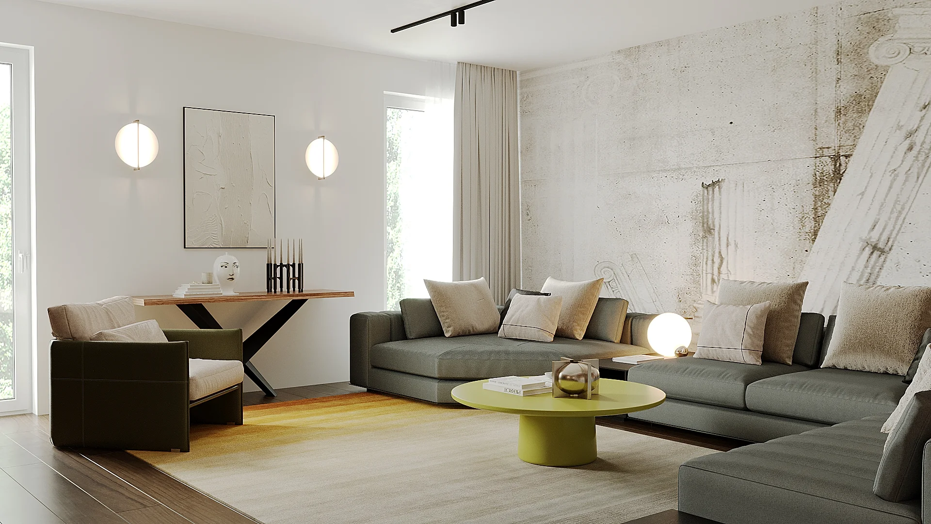 Interiorul proiectului Sunday at 4 PM Apartment, imaginea 3