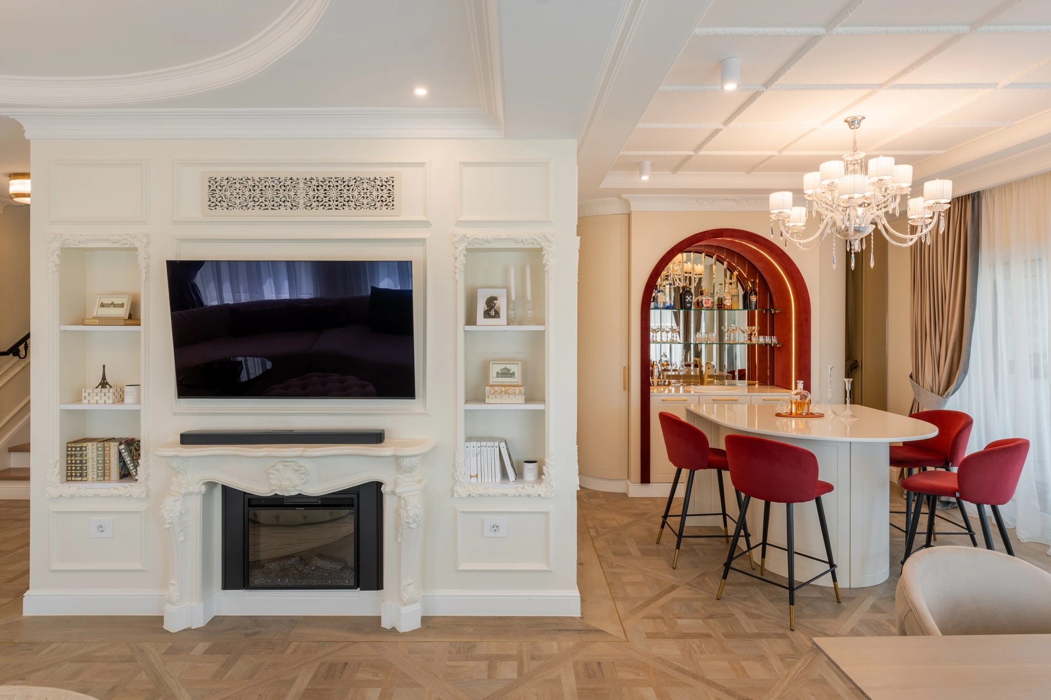 Interiorul proiectului Velvet Reflections Villa, imaginea 1